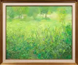 Pastoral Scene by Jean Cartier, oil on canvas, sold Apr 2025