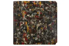 Untitled by Ralph Rumney, oil on board, offered Nov 2021