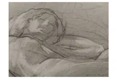 Untitled by Tom Phillips, pencil, offered Nov 2021