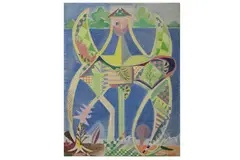 R.a. (1899-1991) by Eileen Agar, pencil and gouache, offered Nov 2021