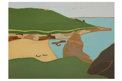 Untitled by Bryan Pearce, 1962, oil on board, offered Nov 2021