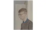 Untitled by Sarah Raphael, oil on board, offered Nov 2021
