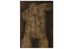 Untitled by John Emmanuel, oil on board, offered Nov 2021