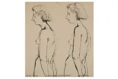 R.a. (1913-2012) by Leonard Rosoman, ink, offered Nov 2021