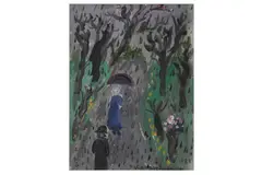 Untitled by Dora Holzhandler, oil on canvas, offered Nov 2021