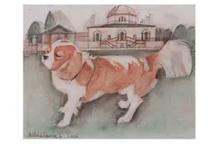 Untitled by Alfred Daniels, pencil, offered Nov 2021