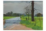 R.a. (1911-1990) by Ruskin Spear, oil on board, offered Nov 2021