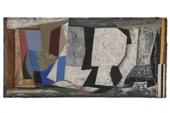 Untitled by Bryan Ingham, oil on board, offered Nov 2021