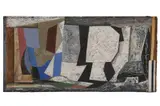 Untitled by Bryan Ingham, oil on board, offered Nov 2021
