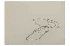 Untitled by Derrick Greaves, charcoal, offered Nov 2021