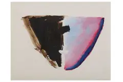 Untitled by Trevor Bell, acrylic on paper, offered Nov 2021