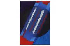 Untitled by Theodore Mendez, acrylic on card, offered Nov 2021
