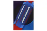 Untitled by Theodore Mendez, acrylic on card, offered Nov 2021