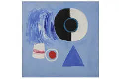 Untitled by Alistair Grant, oil on canvas, offered Nov 2021