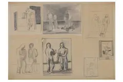Untitled by Keith Vaughan, pencil, offered Nov 2021