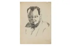 Untitled by Keith Vaughan, ink, offered Nov 2021
