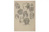 Untitled by Keith Vaughan, pencil, offered Nov 2021