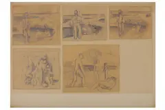 Untitled by Keith Vaughan, pencil, offered Nov 2021