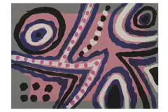 Untitled by Brian Rice, gouache, offered Nov 2021