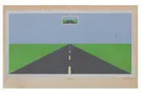 Untitled by Patrick Hughes, screenprint, offered Nov 2021