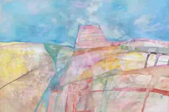 Untitled Watercolour and by Robin Richmond, 1986, Watercolour and pastel, offered Aug 2017