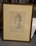 Little Evelyn by James MacNeill Whistler, Lithograph, sold Aug 2017