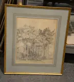 Tree Study, Brandsby Park, Yorkshire Pencil Numbered 9 , lower right Image: 29 x 24cm (11 3/8 x 9 1/2in.) Provenance: W by John Sell Cotman, Pencil, sold Aug 2017