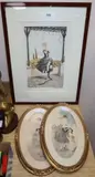 The Trellis by Charles Naillord, etching, sold Aug 2020