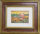 Palazzo Medici by Vittorio Paradisi, oil on board, sold Aug 2020