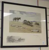 Limited edition colour print by Charles Johnson Payne, print, sold Aug 2020