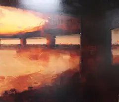 Phobos 2 by Chris Farrell, oil on canvas, sold Aug 2020