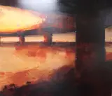 Phobos 2 by Chris Farrell, oil on canvas, sold Aug 2020