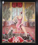 Pink Polkadot by Isabelle Rozot, oil on canvas, sold Aug 2020