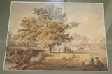 Woman and cattle in a landscape by Francis Wheatley, 1799, watercolour, sold Aug 2020