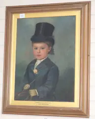 Town' (Marie Adelaide Brassey) by Ethel Mortlock, 1878, oil on canvas, sold Jul 2020