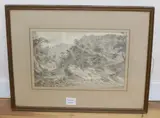 Near Ingleton by Amos Green, watercolour, sold Jul 2020