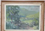 Towards Mosedale, Cumbria by Anthony J. Rickards, oil on board, sold Jul 2020