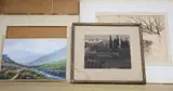 Moorland scene by Robert James Lugg, watercolour, offered Jul 2020