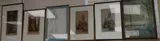 Views of Rouen Cathedral and John Iouv House, and two other prints, largest 50 x 38cm by E. W. Sharland, print (other), sold Jul 2020