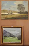 Scottish Highlands near Glencoe by Colin Ventris Bell, oil on board, sold Jul 2020