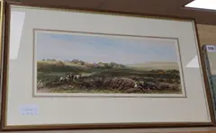 Near Brighton and Falmer by James Orrock, 1890, watercolor, sold Jul 2020