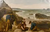Milk for the Schooner by James Clark Hook, 1864, oil on canvas, offered Jun 2021