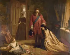 An Incident in the Life of Lady Mary Wortley Montague by William Powell Frith, 1872, oil on canvas, sold Jun 2021