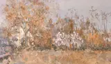 La Alavesa by Angel Pintado Sevilla, oil on panel, sold Jun 2021