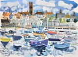 Penzance Harbour by Alan Furneaux, Watercolour on paper, signed and inscribed verso, sold Jun 2021