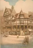 British, Two views of Chester, coloured etchings by Robert Herdman-Smith, pencil, sold Jun 2021