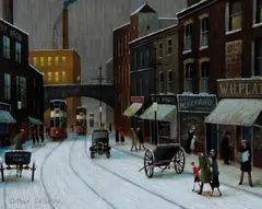 A Mill Town by Arthur Delaney, sold Jun 2012