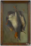 of hanging game by George Cope, oil on canvas, offered Jan 2018
