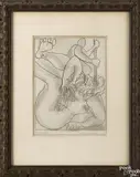 from Ulysses The Cyclops by Henri Matisse, etching, offered Jan 2018