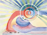 Le retour » by Henry Valensi, 1919, Aquarelle, sold Jan 2011